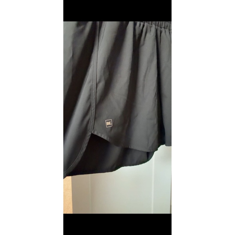 BE.active Black High-Waisted Athletic Running Shorts with Liner Size 2XL_A16 - Picture 4 of 9